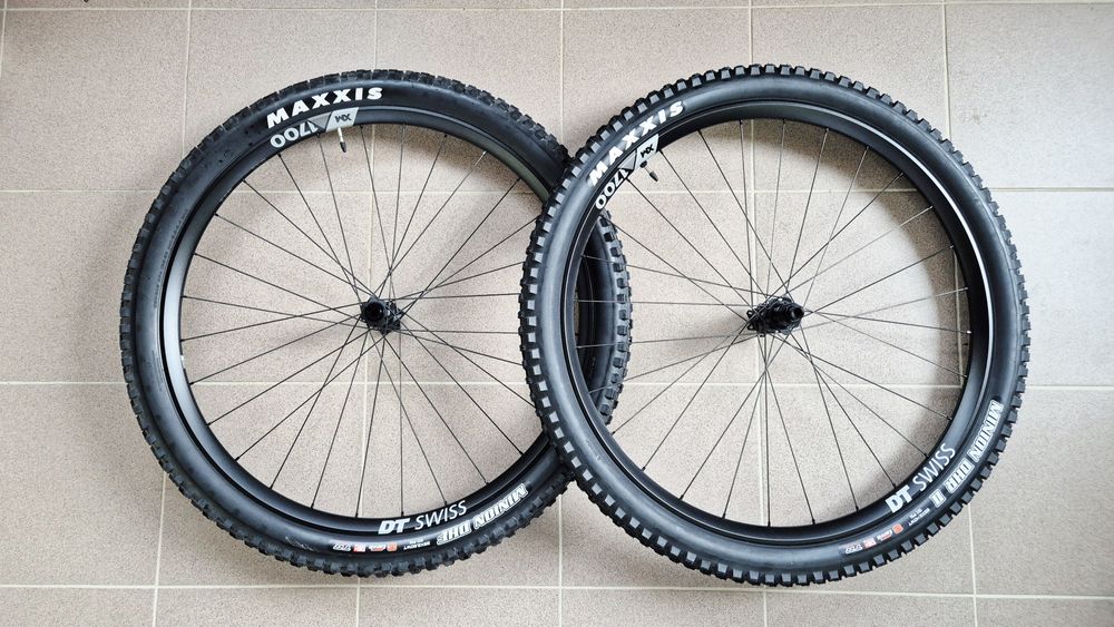Roti noi DT Swiss XM1700 pe 29 + Maxxis Minion DHF+DHR