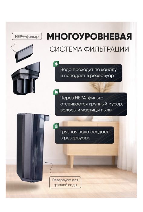 Пылесос MU моющий