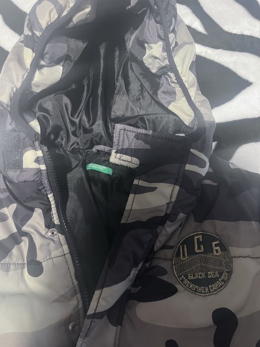 Geaca copii Benetton 8-9 ani 140 cm