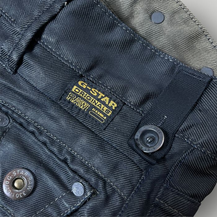 G-STAR RAW WAXED DENIM Y2K Opium Black Jeans "Army Radar Straigt" (200