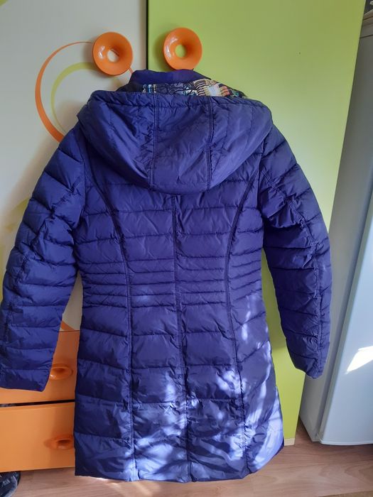 Демисезонная куртка,  синяя, 46-48