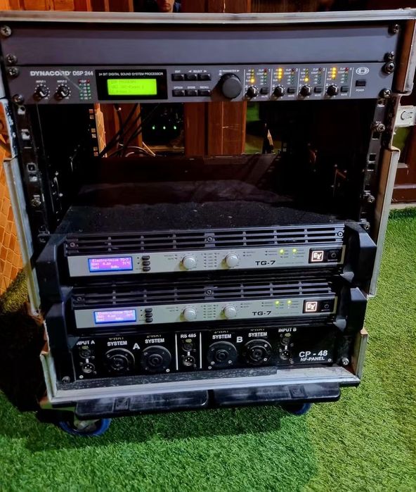 Vand doua amplificatoare EV TG7 /DSP DYNACORD 244