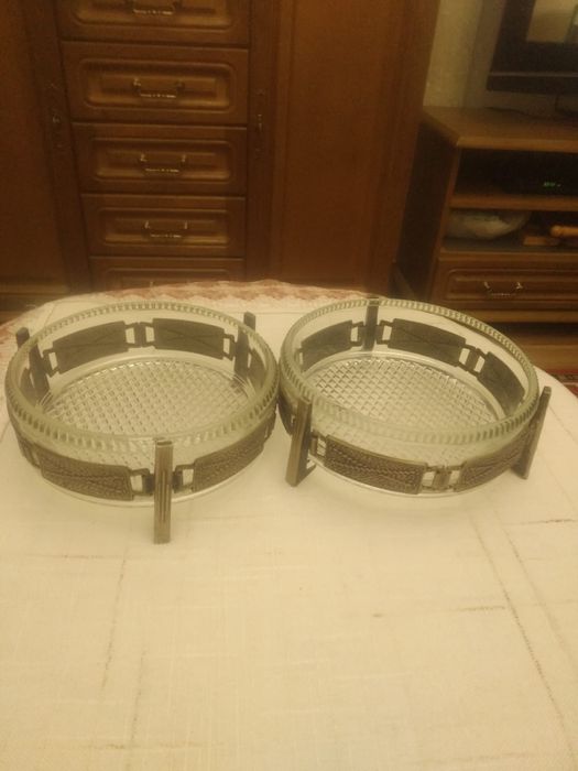 Ретро конфетница СССР с узором