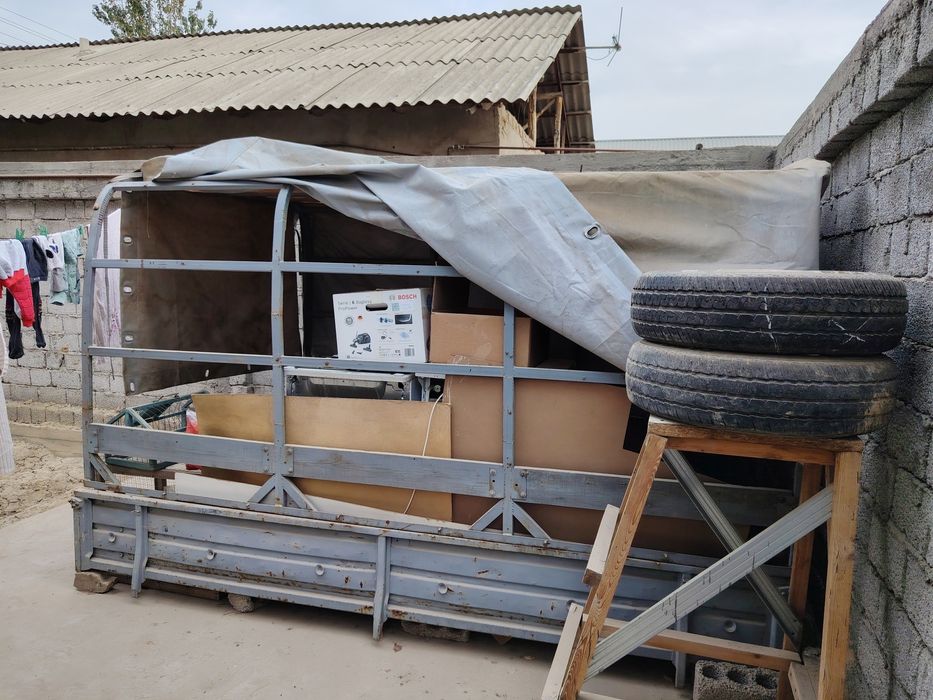 БОРТ с тентом из профиля