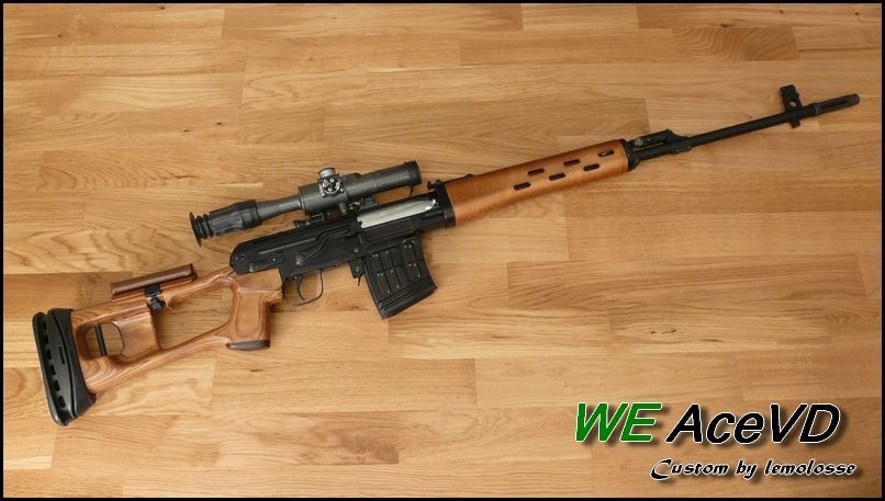 Pusca MODIFICATA airsoft arc sniper awp DRAGUNOV,luneta, bile incluse.