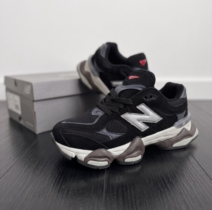 Adidasi New Balance 9060 Negru Gri Full Box