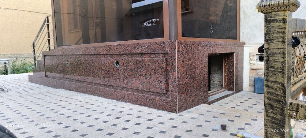 Кафель,гранит,цоколь ишларини киламиз.