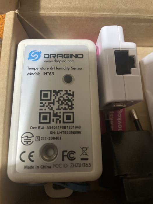 Термометър със зарядно DRAGINO