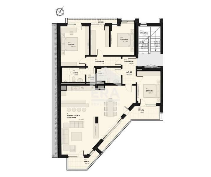 Продава се Многостаен апартамент в София, Лагера - 196 кв.м за 1829 €/кв.м - Снимка #5