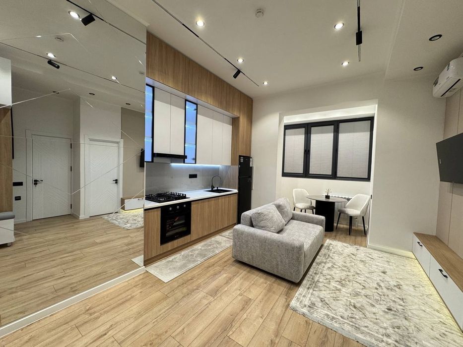 Продается 2х ком квартира, ЖК Oz Mahal, ор-р: Новомосковская, 44м²