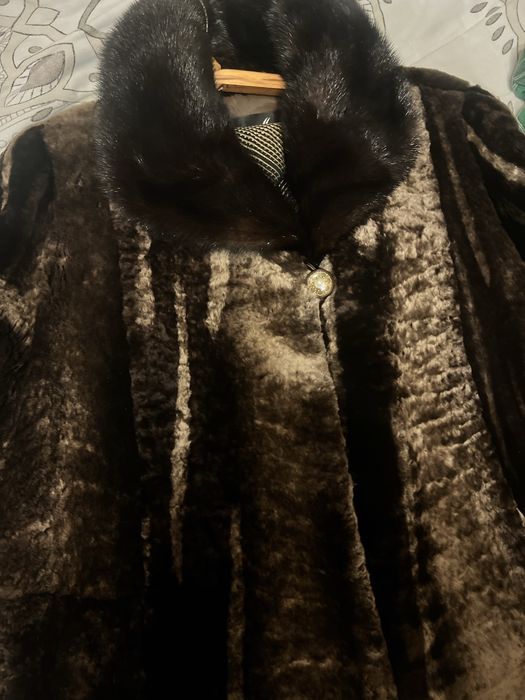 Шуба мутон 54-56 размер