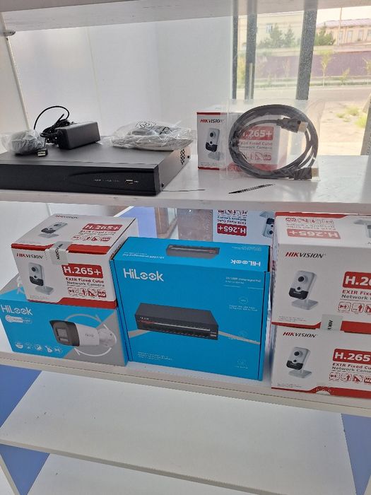 HIKVISION HiLook va boshqa barcha turdagi kameralar oʻrnatish