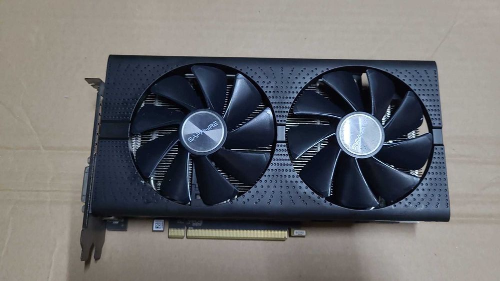 Placa video sapphire pulse rx 580 de 8 gb 256 biti , ca noua, vezi foto cu teste