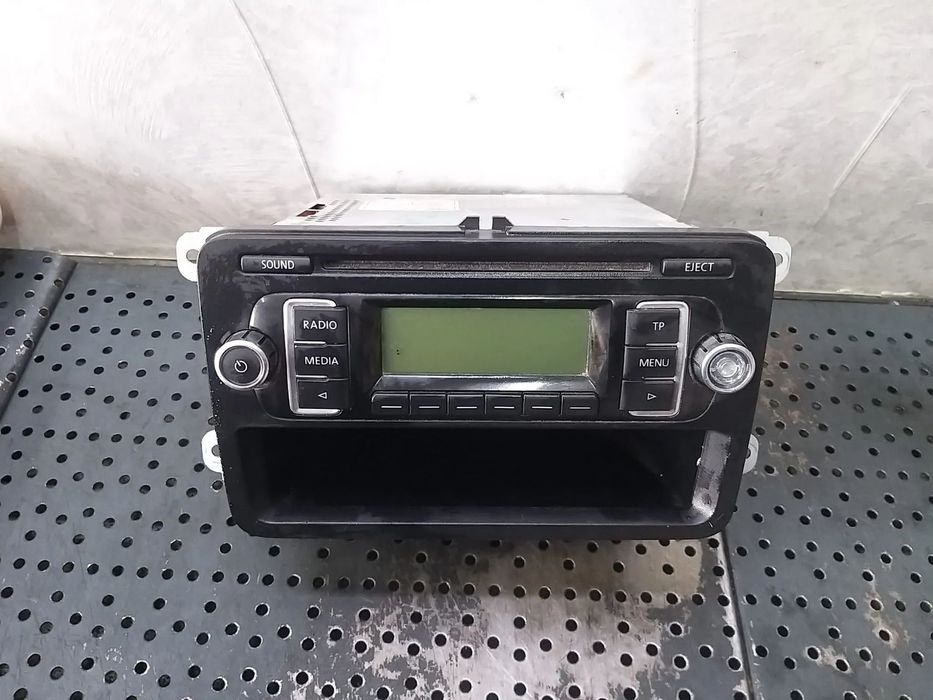 Radio cd player mp3 vw golf 6 5k 1k0035156b