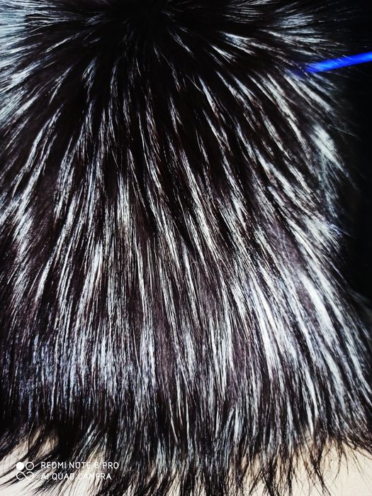 Шикарная шапка чернобурка