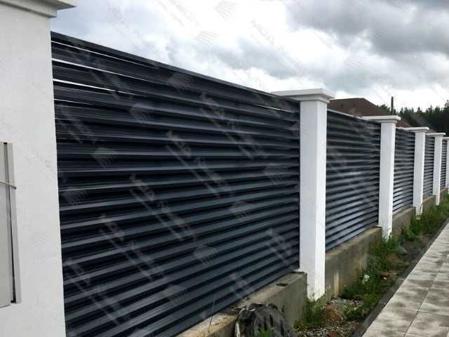 Забор жалюзи еврозабор