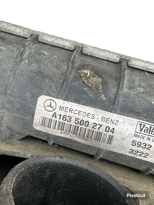 Ansamblu Radiatoare Mercedes M-CLASS W163 1997–2005 - cod: A1635002704