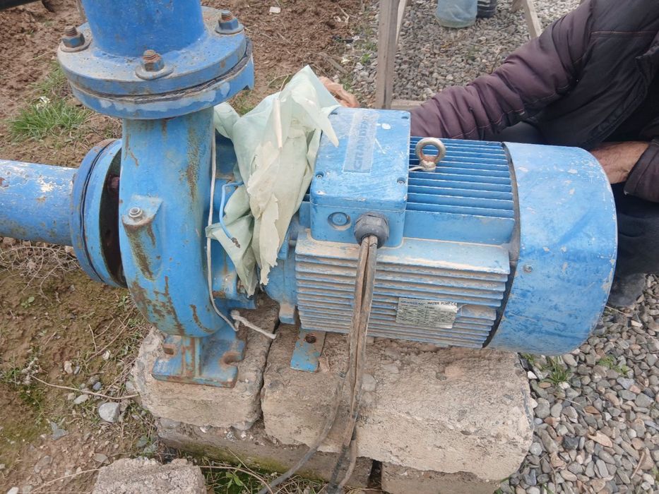 Центробежный насос 11 kw Томчилатиб сугоришга