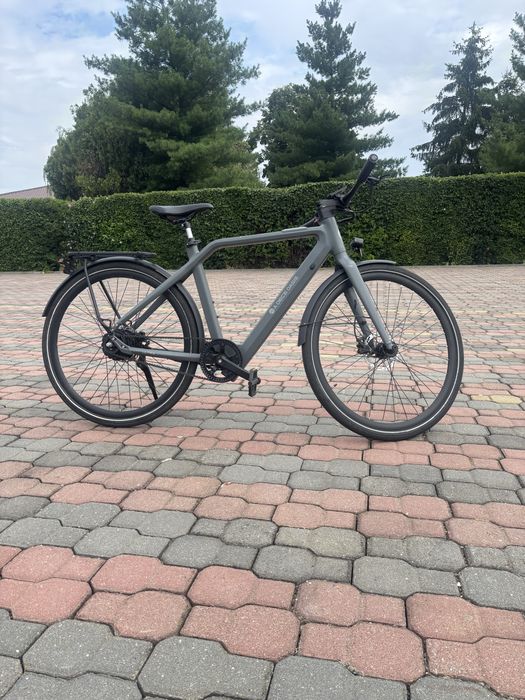 Bicicletă electrică ADO Air30Ultra,Transmisie prin Curea,Motor Bafang, GPS, APP