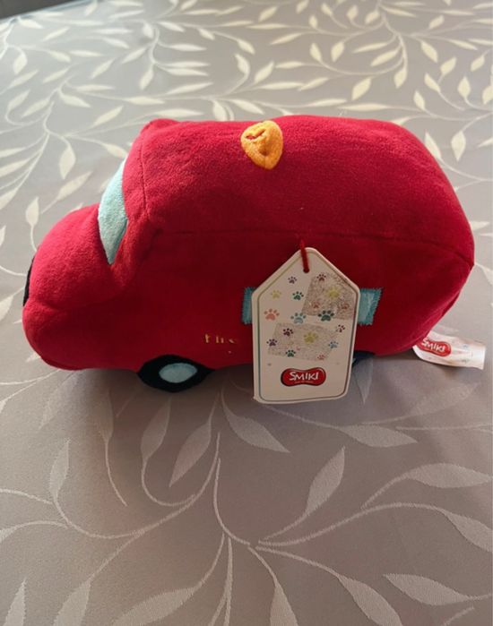 Smiki, pompieri, jucarie de plus cu lumini si sunete.