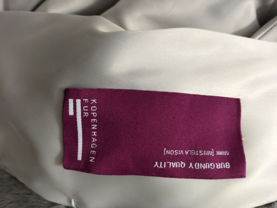 Kopenhagen fur шуба, серая