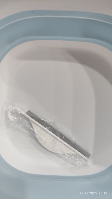 складная ванночка для новорождённых — удобно дома и в поездке. (В упак