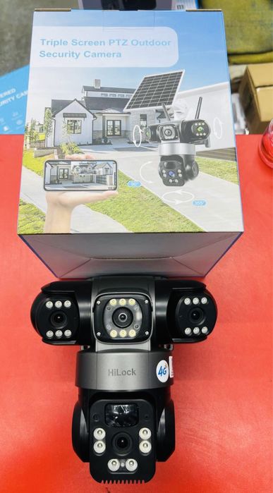 Камера с солнечными панелями