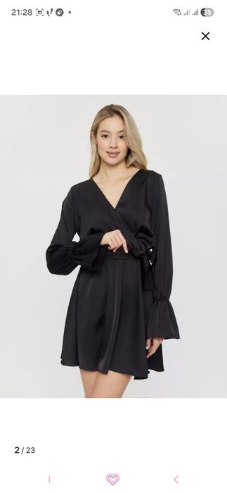 платье женское черное s