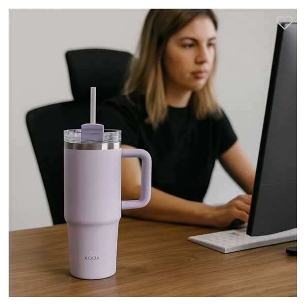 Метална термочаша с капак Mercado Trade, 900мл., Различни цветове