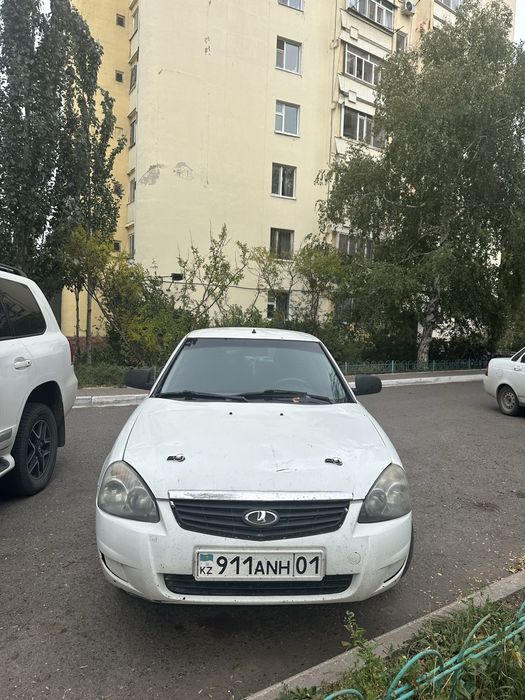 Lada priora .Лада приора .Белая приора