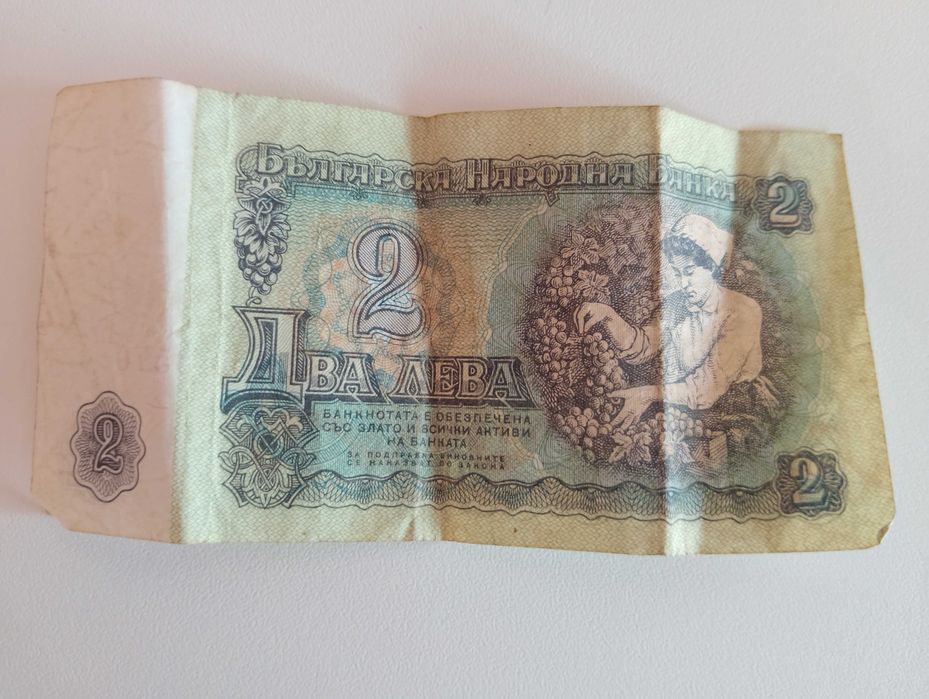 Два лева от 1974г.