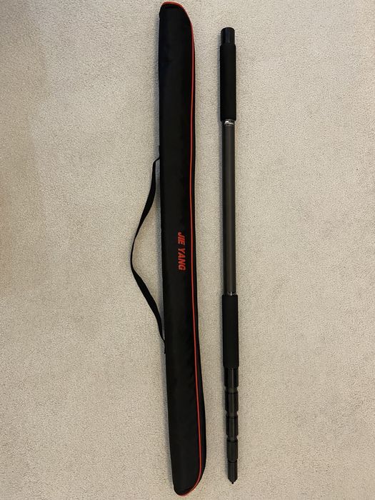 Prajina telescopica JieYang din fibra carbon 5m