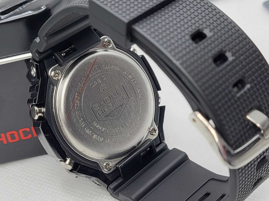 Ceas Sport Barbati,Unisex Casio G shock GM 2100b 4aer, Metal-Rubber  red.Nou, Garantie 2ani