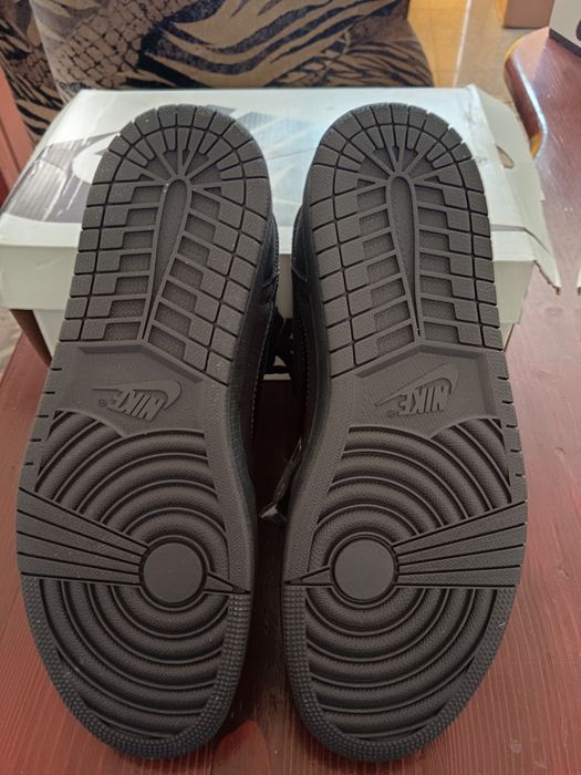 Мъжки маратонки/спортни обувки Nike Air Jordan 1 Retro OG S, Travis Scott цвят Velvet Brown обувки Найк Аир Джордан 1 ниски Травис Скот кафяво