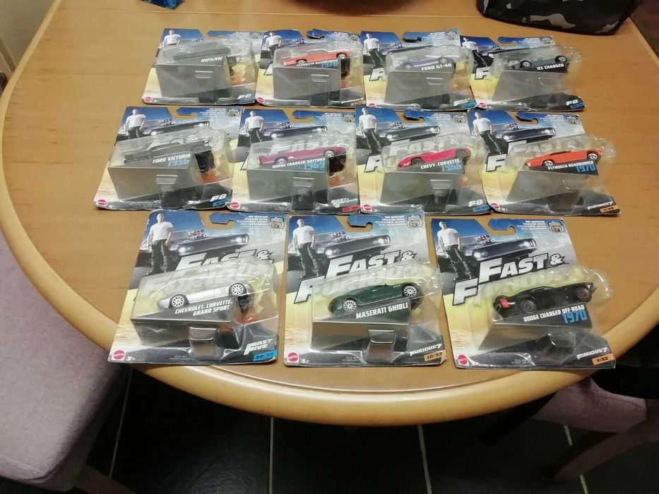Метални колички Mattel Fast & Furious в мащаб 1:50