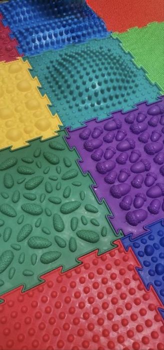 Ортопедический коврик-пазл