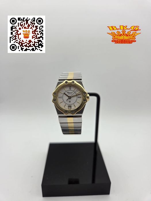 Chopard St. Moritz 18k aur cu otel Amanet BKG