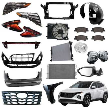 Бампер фара капот решетка крыло кузовные детали Hyundai Tucson