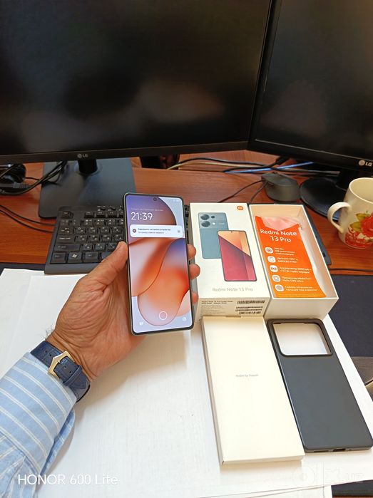 Redmi note 13pro 8+4/256gb ideal xolati yangiday kam iwlagan