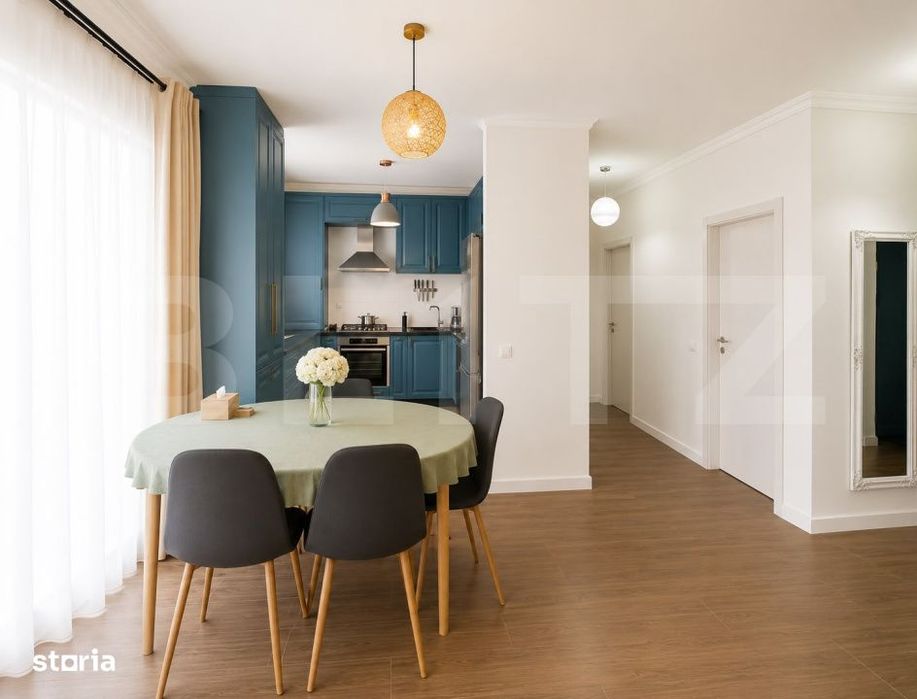 Apartament 3 camere, 72 mp, Beta Residence, 8 min de Auchan Iris