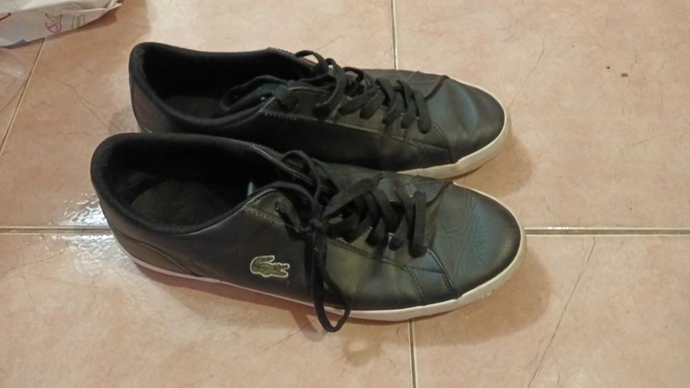 Мъжки/дамски ботуши Bulgari 41р,. обувки Lacoste естеств. Кожа,  44р.