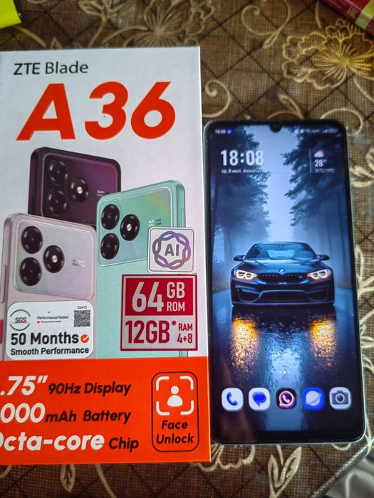 Продам телефон ZTE blabe A36