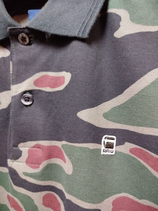 Тениска с яка G-star Raw S , M нова мъжка оригинална Джи стар