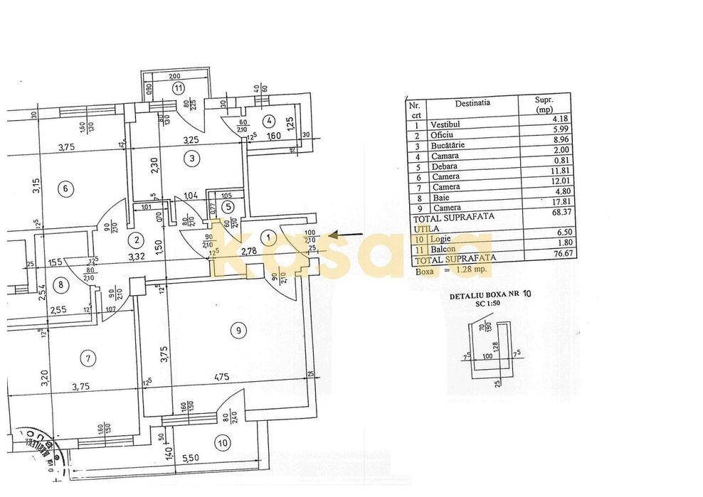 Apartament 3 Camere