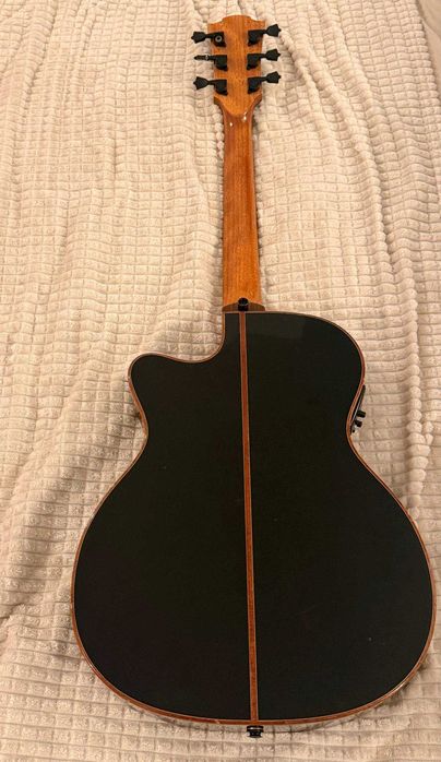 Chitară electro-acustică Lâg Tramontane T100ASCE-BLK, preamp StudioLag Plus