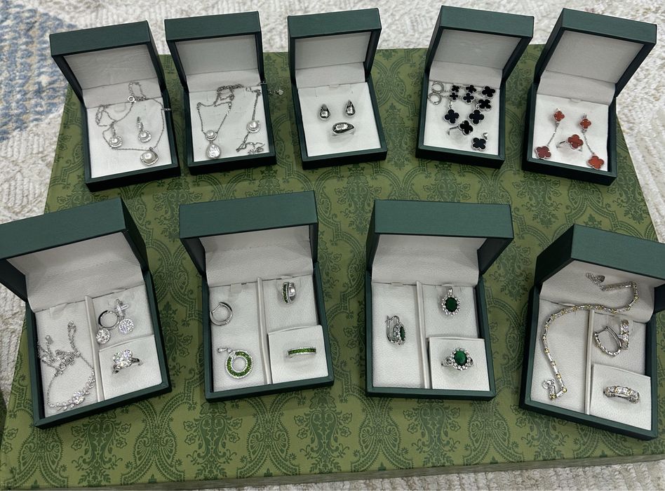 Продам украшения из серебра 925 пробы