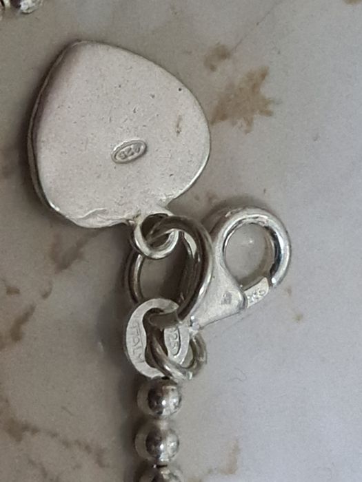 Superba bratara finuta argint 925 Italy Tiffany & co New york,18 cm