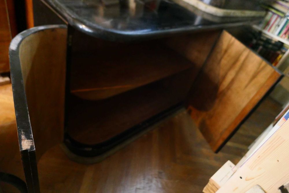 Bufet Comoda Servanta Art Deco Thoner Radauti Interbelica Lemn 4 usi