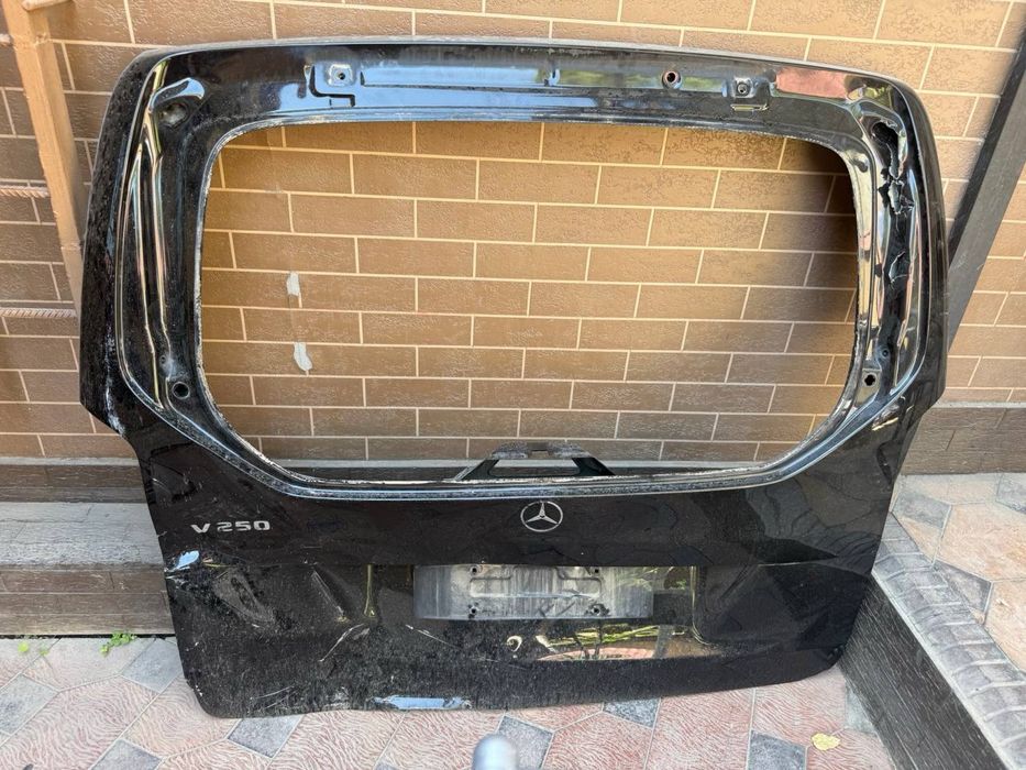 Бампер, крышка багажника