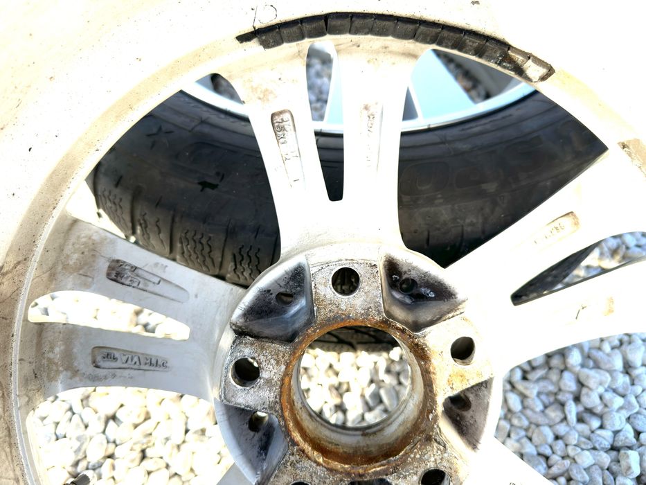 Джанти 17 от Mercedes 5x112, ET 35, 7.5J с гуми 225/60